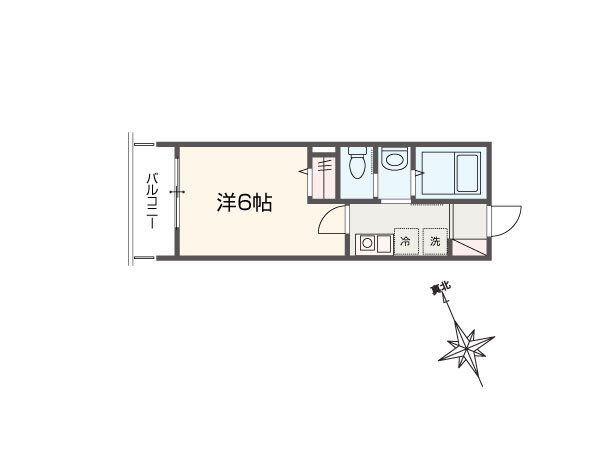 MELLAS武蔵境 間取り