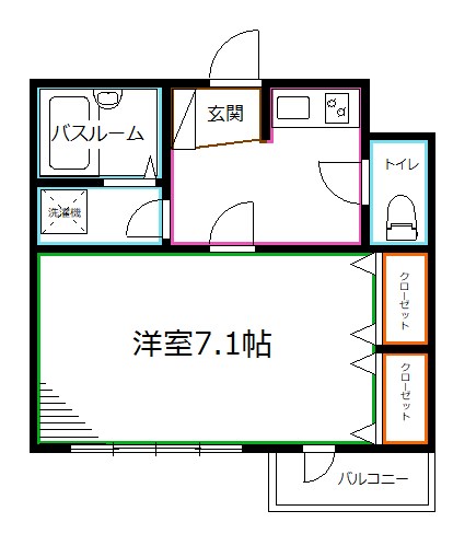 アプレシティ国分寺 間取り