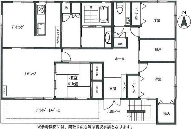 ＭＯＯ　ＢＩＤＧ， 間取り