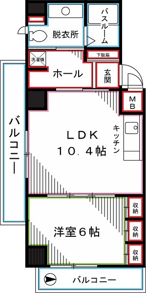 BPRレジデンス国立 間取り