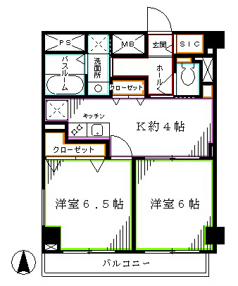 HF東中野レジデンス 間取り