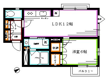 フェリックフォーラム 間取り図