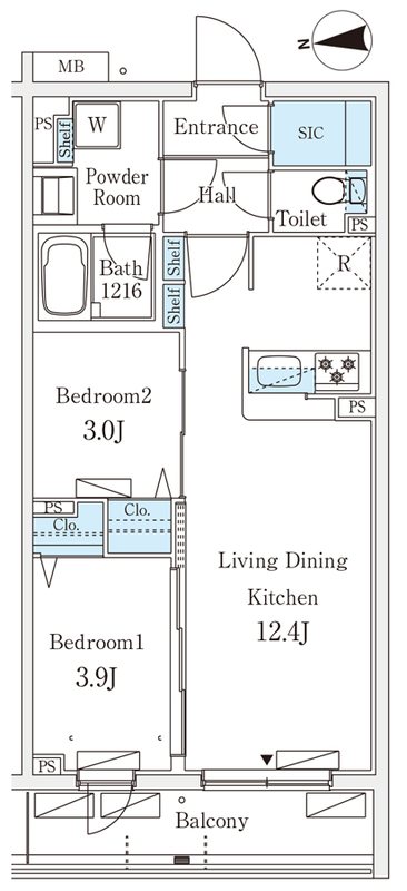 テラス杉並方南町 間取り