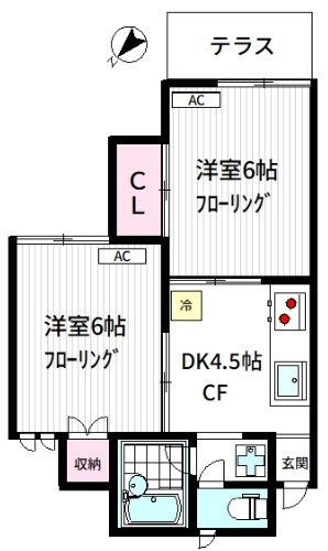 東京都杉並区阿佐谷南１丁目 間取り