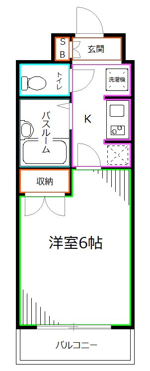 ヴェルデファイン荻窪 間取り