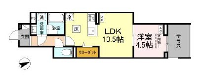 東京都杉並区清水３丁目 間取り