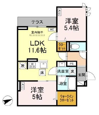 東京都杉並区清水３丁目 間取り