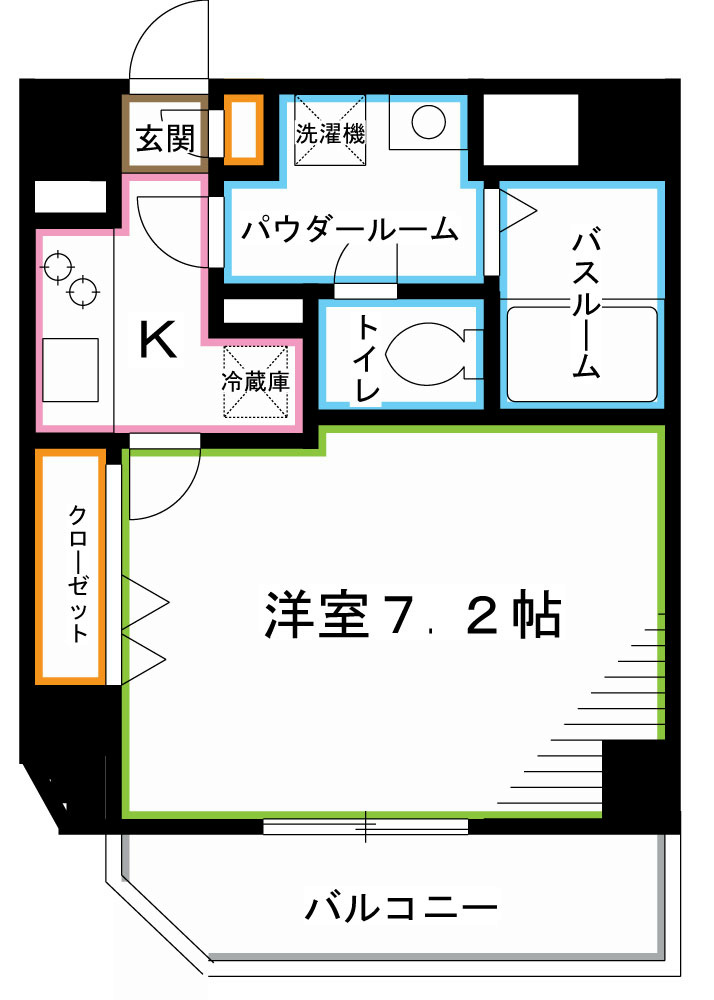 東京都杉並区清水３丁目 間取り