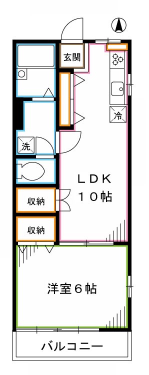 ウィスタリア中野 間取り