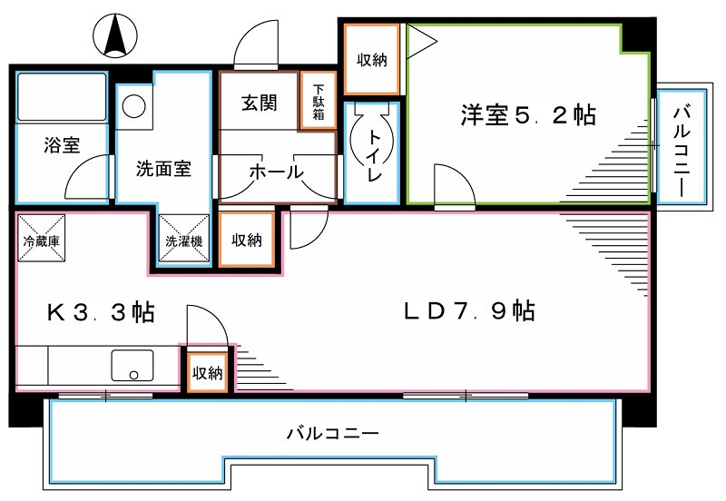 コーボック新小金井 間取り