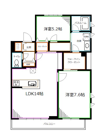 エスティア荻窪 間取り