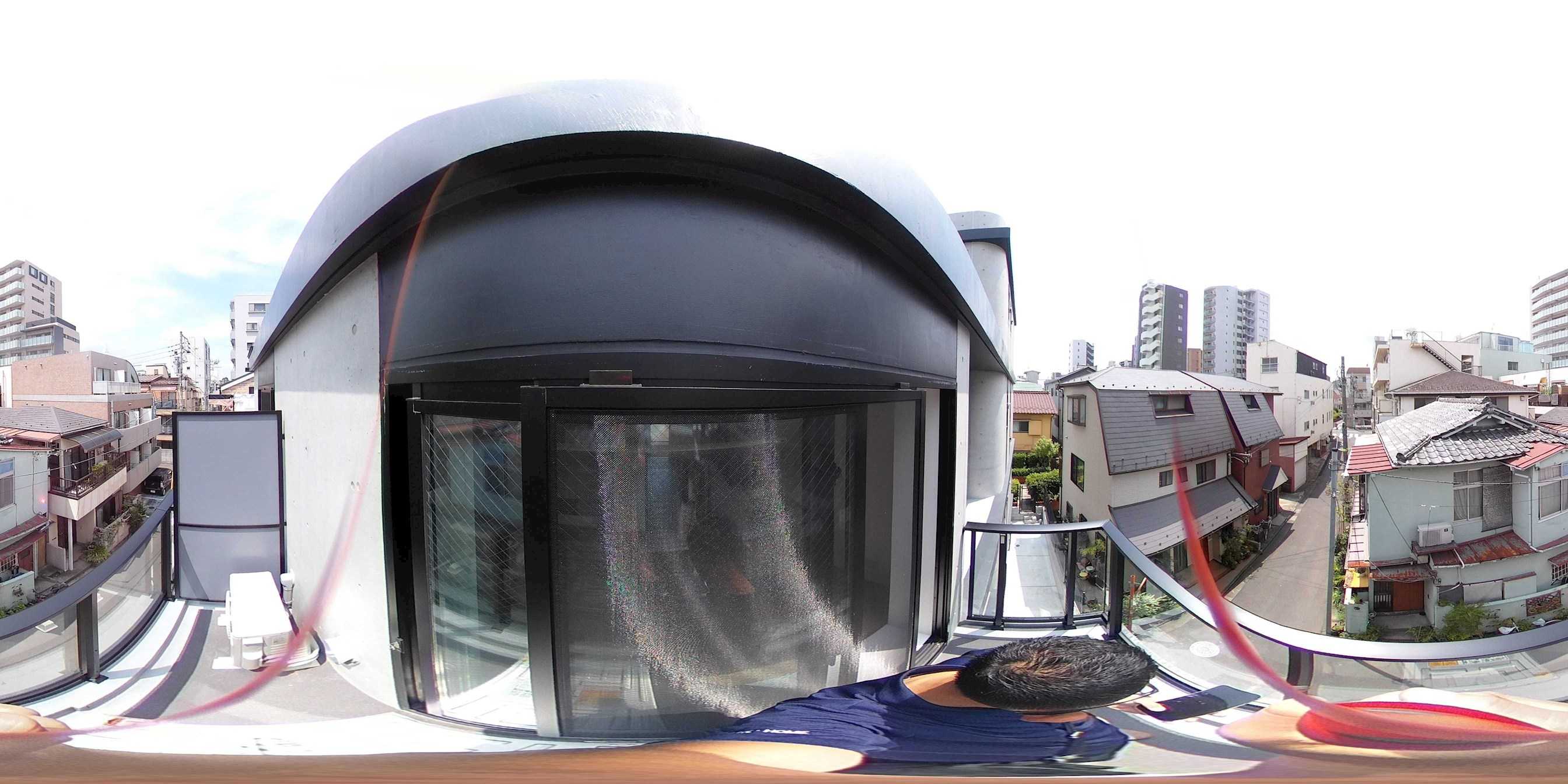 東京都中野区中央３丁目 ベランダ
