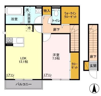 サン・ボヌール  間取り