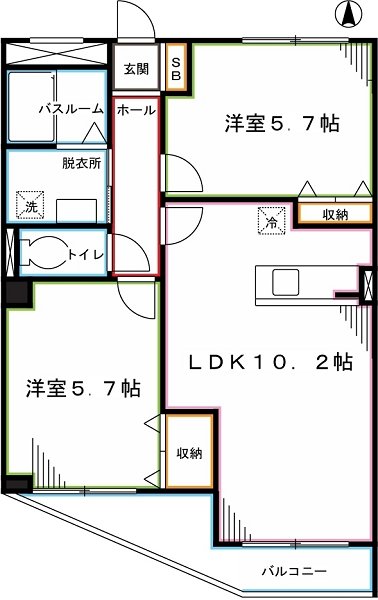 アビリアなごみ 間取り