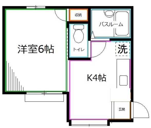 東京都中野区中央４丁目 間取り