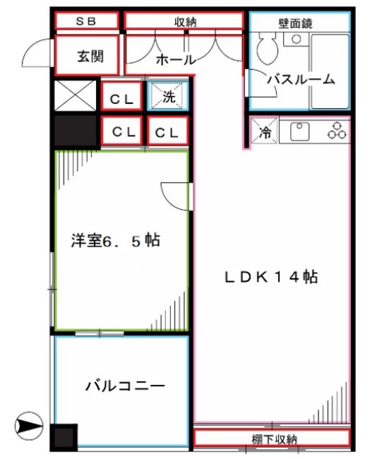 MTCOURT 間取り