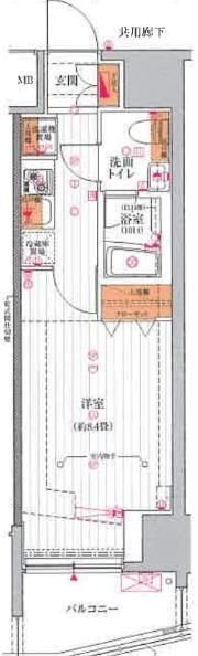 プレール・ドゥーク高円寺Ⅱ 間取り