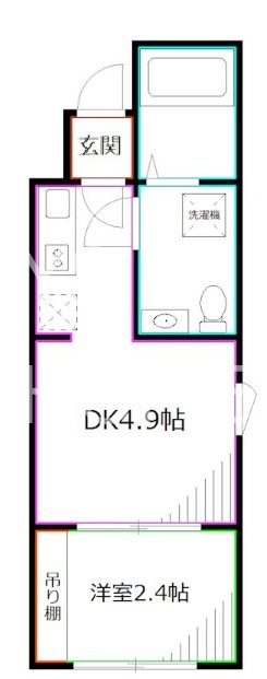 西荻窪レジデンス  間取り