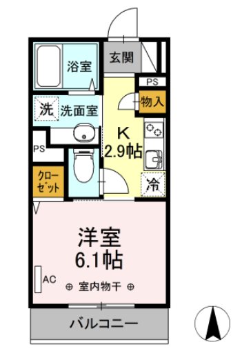 東京都杉並区高円寺北２丁目 間取り