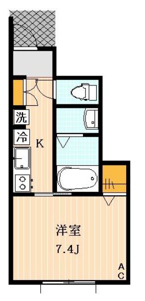東京都中野区沼袋４丁目 間取り