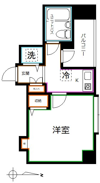 東京都杉並区高円寺南５丁目 間取り