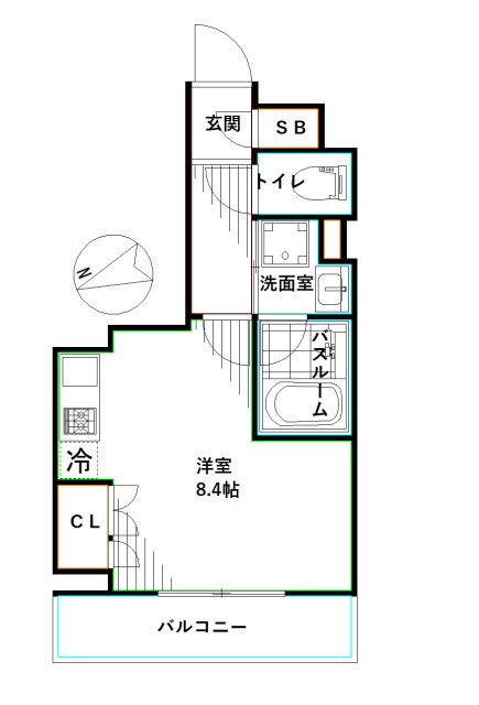 東京都杉並区高円寺南１丁目 間取り