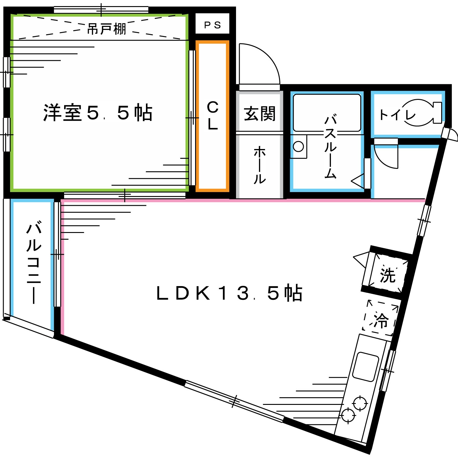 東京都杉並区堀ノ内３丁目 間取り