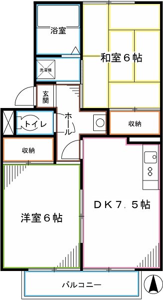 Ｍプレジール 間取り
