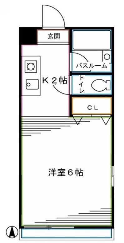 東京都杉並区堀ノ内２丁目 間取り