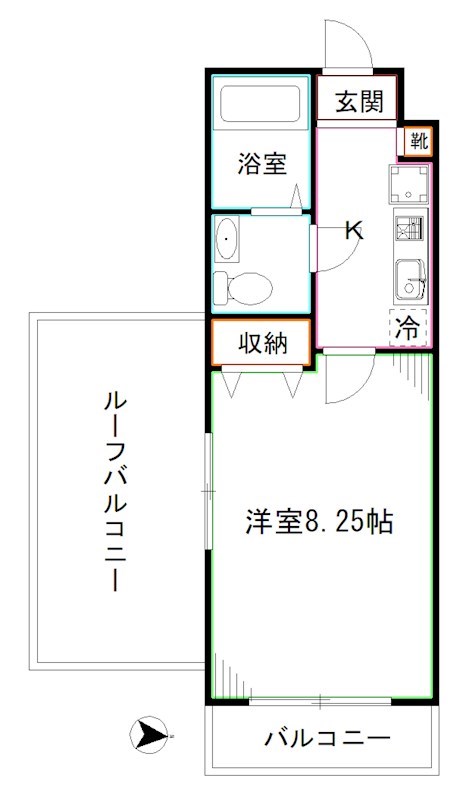 コスモリード蚕糸の森公園 間取り