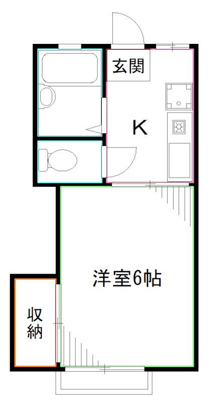 ウィステリア  間取り
