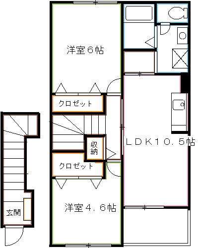ベルトゥメゾン 間取り