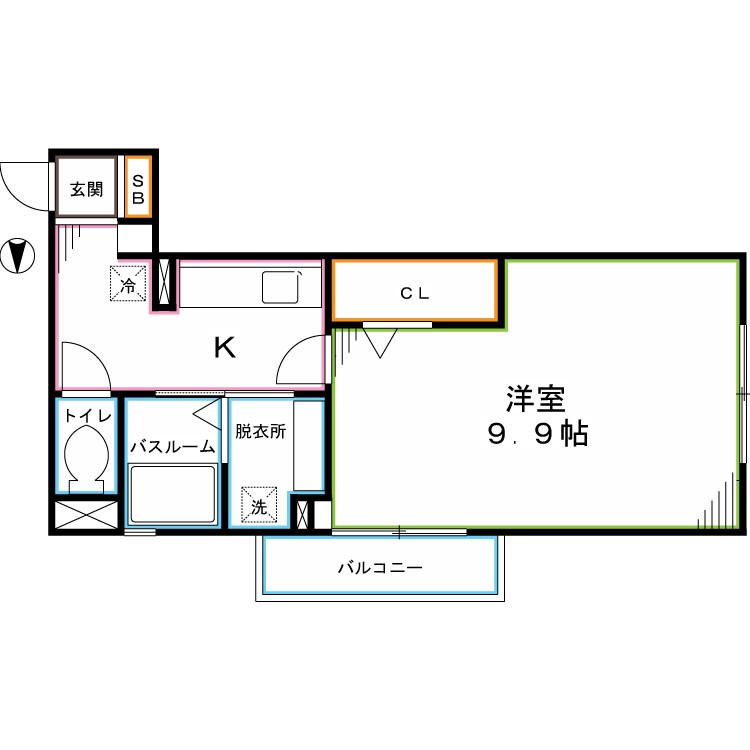 セントバーバラ国立 間取り