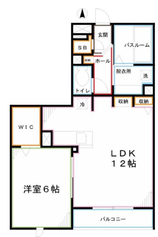 シャン・ド・フルール 間取り