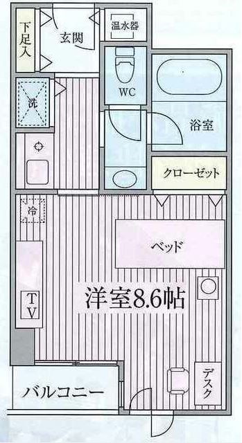 コンフォート荻窪  間取り