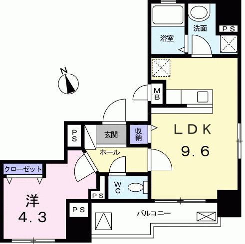 シェルズコート 間取り
