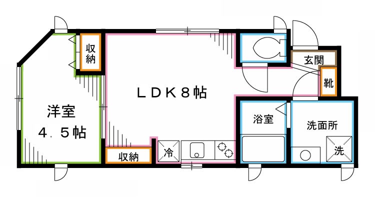 M&Mハイム 間取り