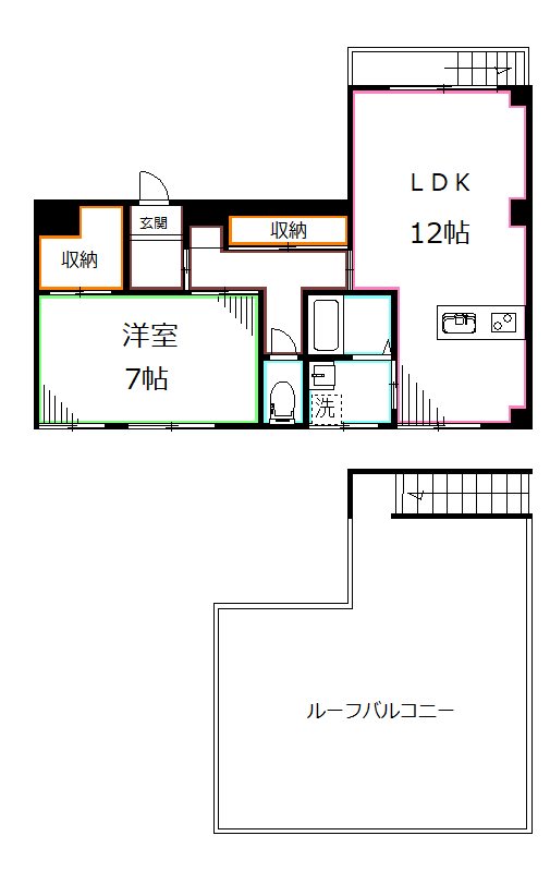メゾン　シルクロード 間取り