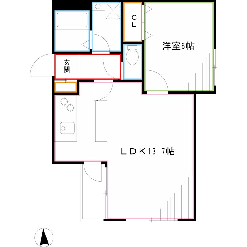LAPIS三鷹 間取り