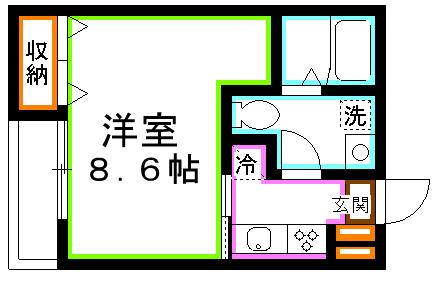 ルーブル吉祥寺南 間取り