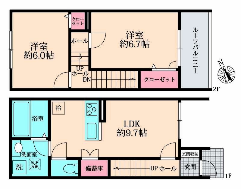 ベルリード立野 間取り