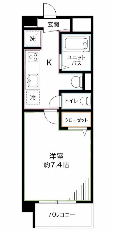 グリーンバーズテラス 間取り