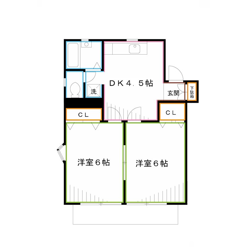 La Paz 間取り