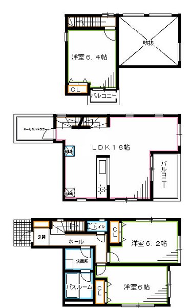 西荻ミッドガーデン 間取り