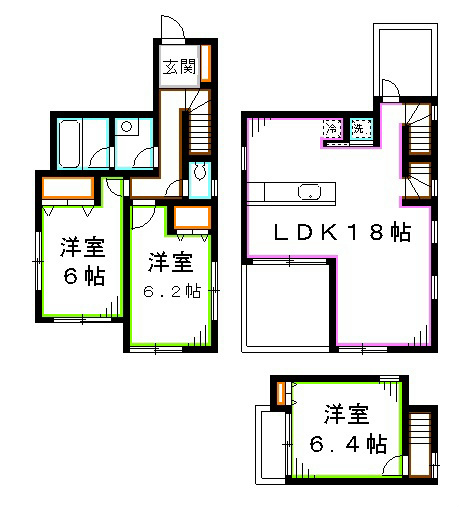 西荻ミッドガーデン 間取り