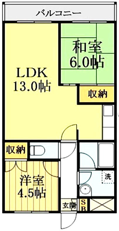ベルメゾン欅 間取り