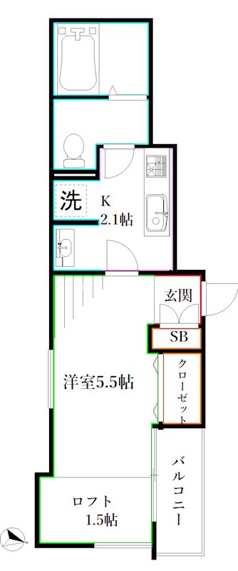 ラ・ソラリス 間取り