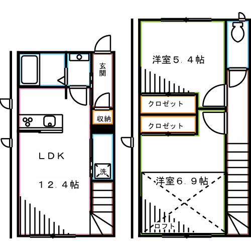 Maple Avenue吉祥寺 間取り