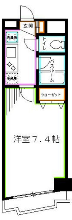 ラクラス荻窪 間取り
