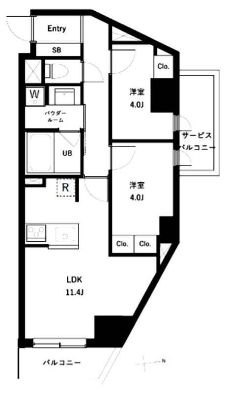 アーバンパーク高井戸 間取り
